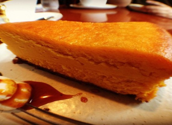 かぼちゃのチーズケーキ #olloclip #fisheye