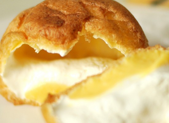 cream puff / モンテール 牛乳と卵のカスタード&ホイップシュー
