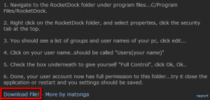 2013 05 17 2300 300x143 【ITサービス】カスタマイズ性に優れたドックランチャー「RocketDock」